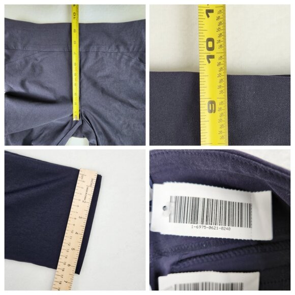 Charter Club Women's Petite Cambridge Slim Pants Size 8P Navy Blue NWOT - Picture 8 of 8